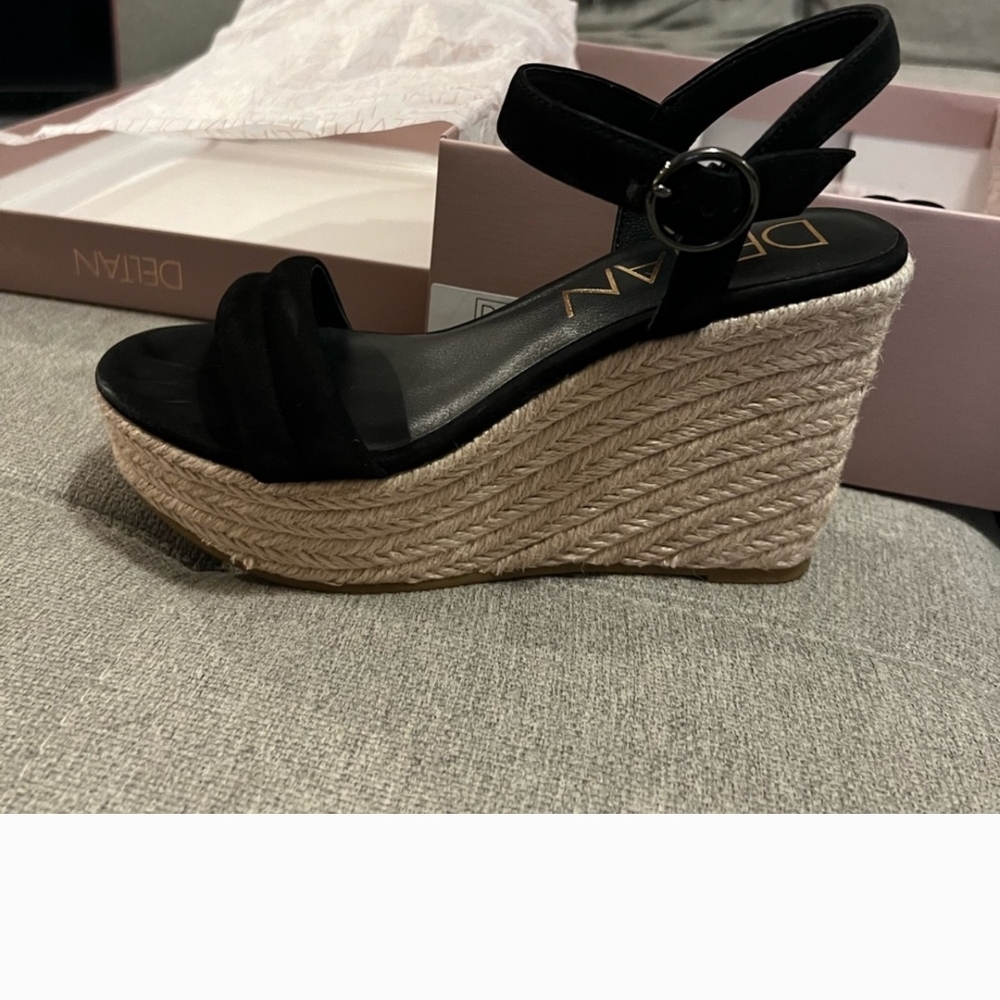 Cute DELTAN IN BOX WOMENS WEDGE SANDALS